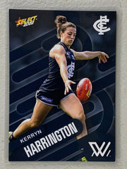 #188 Kerryn Harrington - Carlton Blues - AFLW Common - 2022 AFL Footy Stars