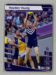 #22 Hayden Young - Fremantle Dockers - AFL Common - 2022 AFL Team Coach