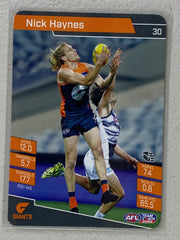 #30 Nick Haynes - GWS Giants - AFL Common - 2022 AFL Team Coach