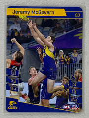 #60 Jeremy McGovern - West Coast Eagles - AFL Common - 2022 AFL Team Coach