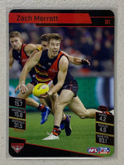 #81 Zach Merrett - Essendon Bombers - AFL Common - 2022 AFL Team Coach