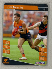 #101 Tim Taranto - GWS Giants - AFL Common - 2022 AFL Team Coach