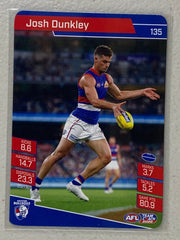 #135 Josh Dunkley - Western Bulldogs - AFL Common - 2022 AFL Team Coach