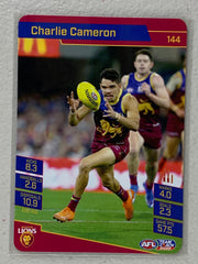 #144 Charlie Cameron - Brisbane Lions - AFL Common - 2022 AFL Team Coach