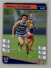 #W-12 Meghan McDonald - Geelong Cats - AFLW Common - 2022 AFL Team Coach