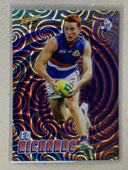 #HF142 Ed Richards - Western Bulldogs - Holographic Foil - 2021 AFL Footy Stars