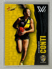 #213 Monique Conti - Richmond Tigers - AFLW Common - 2021 AFL Footy Stars