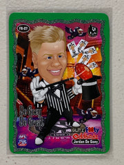 #FB-07 Jordan De Goey - Collingwood Magpies - Glitz Footy Oddbodz - 2021 AFL Team Coach