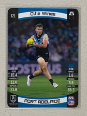 #121 Ollie Wines - Port Adelaide Power - AFL Common - 2021 AFL Team Coach