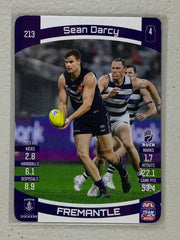 #213 Sean Darcy - Fremantle Dockers - AFL Common - 2021 AFL Team Coach