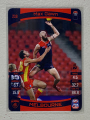 #218 Max Gawn - Melbourne Demons - AFL Common - 2021 AFL Team Coach