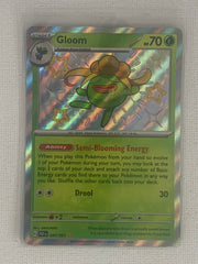 Gloom Shiny Rare Holo 093/091 - Pokemon Scarlet & Violet Paldean Fates