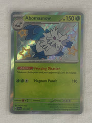 Abomasnow Shiny Rare Holo 101/091 - Pokemon Scarlet & Violet Paldean Fates
