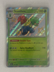 Scovillain Shiny Rare Holo 107/091 - Pokemon Scarlet & Violet Paldean Fates