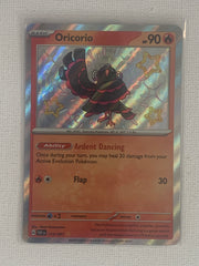 Oricorio Shiny Rare Holo 113/091 - Pokemon Scarlet & Violet Paldean Fates