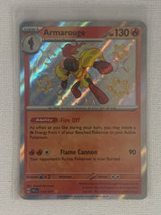 Armarouge Shiny Rare Holo 115/091 - Pokemon Scarlet & Violet Paldean Fates