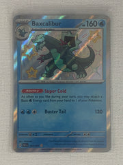 Baxcalibur Shiny Rare Holo 130/091 - Pokemon Scarlet & Violet Paldean Fates