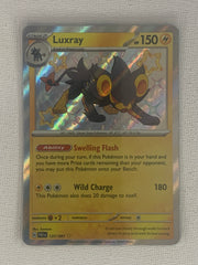 Luxray Shiny Rare Holo 137/091 - Pokemon Scarlet & Violet Paldean Fates