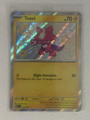 Toxel Shiny Rare Holo 140/091 - Pokemon Scarlet & Violet Paldean Fates