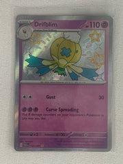 Drifblim Shiny Rare Holo 156/091 - Pokemon Scarlet & Violet Paldean Fates