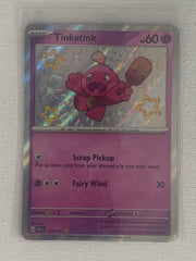 Tinkatink Shiny Rare Holo 165/091 - Pokemon Scarlet & Violet Paldean Fates