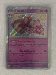 Tinkaton Shiny Rare Holo 167/091 - Pokemon Scarlet & Violet Paldean Fates
