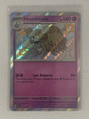 Houndstone Shiny Rare Holo 168/091 - Pokemon Scarlet & Violet Paldean Fates