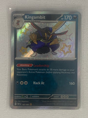 Kingambit Shiny Rare Holo 187/091 - Pokemon Scarlet & Violet Paldean Fates