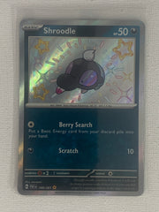 Shroodle Shiny Rare Holo 189/091 - Pokemon Scarlet & Violet Paldean Fates