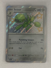 Scizor Shiny Rare Holo 191/091 - Pokemon Scarlet & Violet Paldean Fates