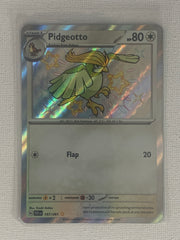 Pidgeotto Shiny Rare Holo 197/091 - Pokemon Scarlet & Violet Paldean Fates