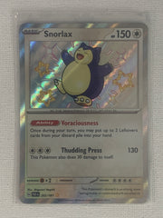 Snorlax Shiny Rare Holo 202/091 - Pokemon Scarlet & Violet Paldean Fates