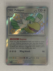Pelipper Shiny Rare Holo 204/091 - Pokemon Scarlet & Violet Paldean Fates