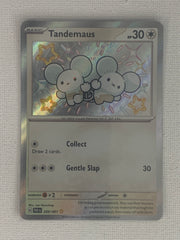 Tandemaus Shiny Rare Holo 209/091 - Pokemon Scarlet & Violet Paldean Fates