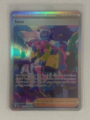 Iono Special Illustration Rare 237/091 - Pokemon Scarlet & Violet Paldean Fates