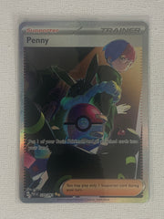 Penny Special Illustration Rare 239/091 - Pokemon Scarlet & Violet Paldean Fates