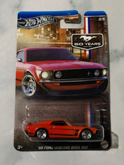 Hot Wheels Mustang 60 Years 2/5 '69 Ford Mustang Boss 302