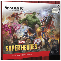 Magic Marvel Super Heroes Scene Box - Heroes United