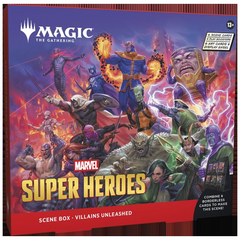 Magic Marvel Super Heroes Scene Box - Villains Unleashed